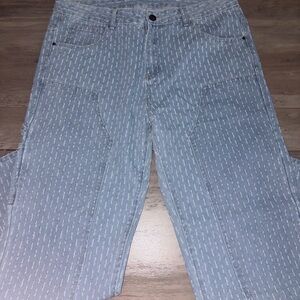 SHEIN Light Gray Cargo Pants for Men